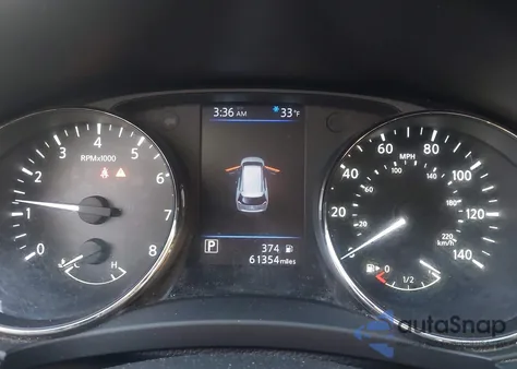 2019 Nissan Rogue Sv z USA, uszkodzony, nr VIN KNMAT2MV9KP509138